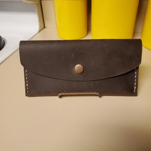 Unmarked Bags Vintage Leather Wallet Poshmark